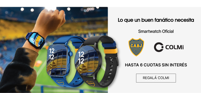 Smartwatch Oficial de Boca Juniors