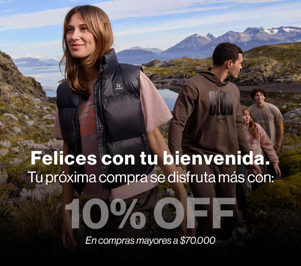 Tu próxima compra se disfruta más con10%OFF