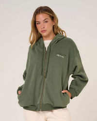 Campera Oversized Con Capucha Coastal