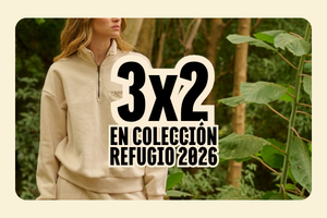 3 x 2 EN COLECCIÓN REFUGIO 2026