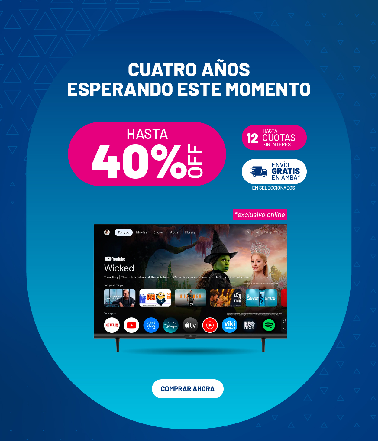 Hasta 12 cuotas sin interés | Comprá ahora